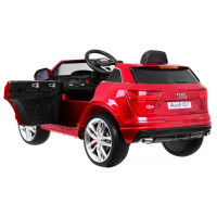Детская аккумуляторная машинка Audi Q7 Quattro S-Line Красная