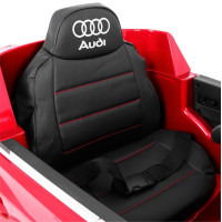 Детская аккумуляторная машинка Audi Q7 Quattro S-Line Красная