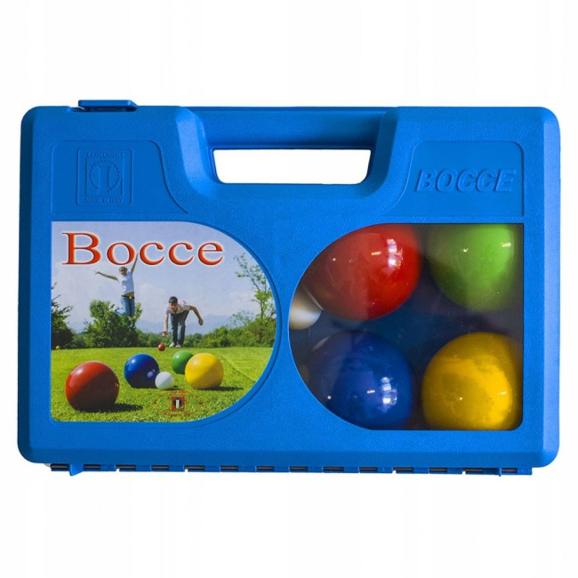 Деревянные игровые мячи 8 шт. - Boule, Bule, Petanque LONDERO 90 мм, в кейсе