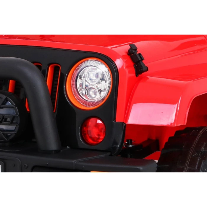 Дитячий акумуляторний позашляховик Червоний