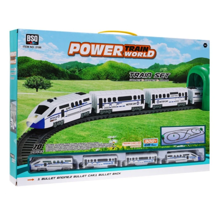 Поїзд великий для дітей 4+