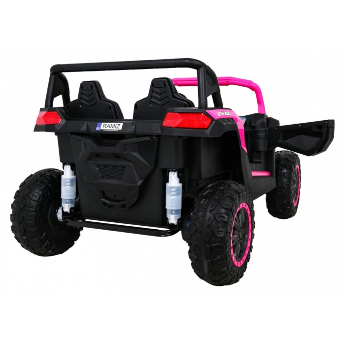 Дитячий акумуляторний Баггі для 2 дітей Рожевий