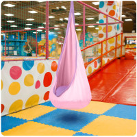 Кресло-кокон подвесной Neo-Sport, светло-розовое