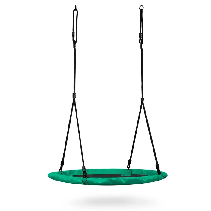 Гойдалка Neo-Sport Swingo Гніздо Лелеки 120 см, зелена