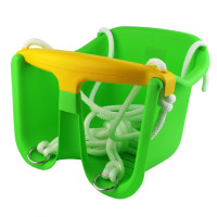 Гойдалка CHEVA, 43 x 30 x 24 см - зелено-жовта