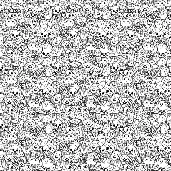 Скейтборд MASTER Extreme Board Emoticon