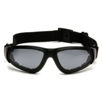 Окуляри захисні з ущільнювачем Pyramex XSG Anti-Fog, сірі