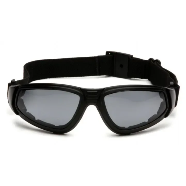 Окуляри захисні з ущільнювачем Pyramex XSG Anti-Fog, сірі