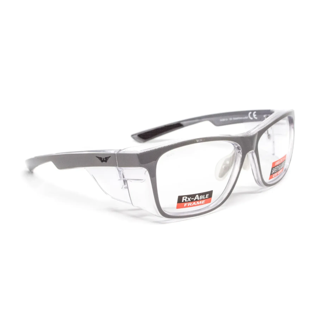 Окуляри під діоптрії Global Vision RX-T Сrystal Gray (rx-able), прозорі