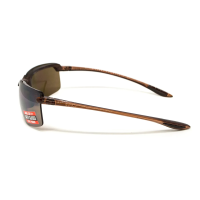 Очки защитные Global Vision Wheelin Crystal Brown, коричневые