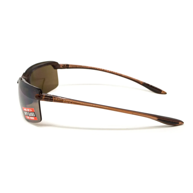 Очки защитные Global Vision Wheelin Crystal Brown, коричневые