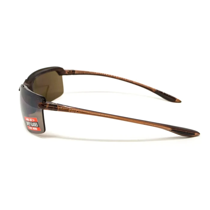 Очки защитные Global Vision Wheelin Crystal Brown, коричневые