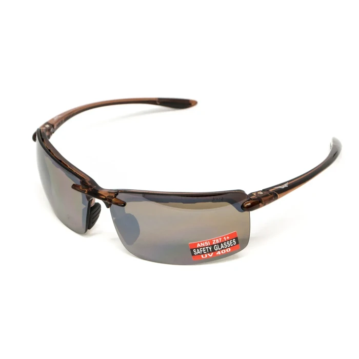 Очки защитные Global Vision Wheelin Crystal Brown, коричневые