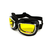 Окуляри захисні з ущільнювачем Global Vision Retro Joe, жовті