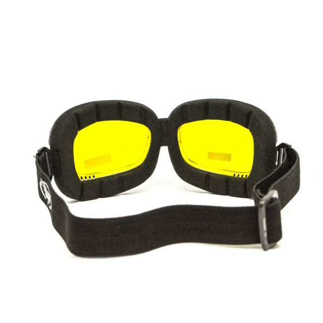 Окуляри захисні з ущільнювачем Global Vision Retro Joe, жовті