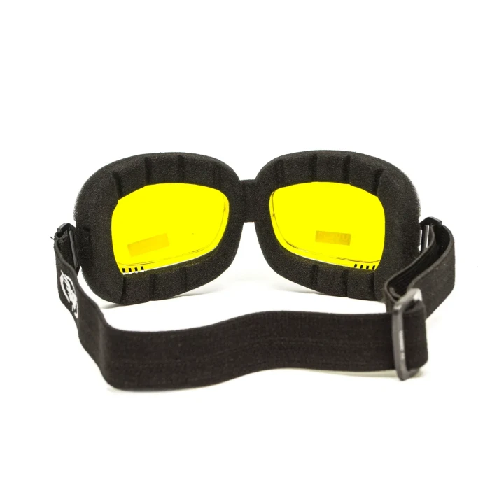 Окуляри захисні з ущільнювачем Global Vision Retro Joe, жовті