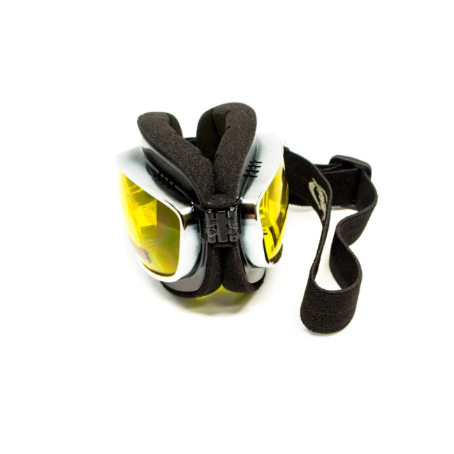 Окуляри захисні з ущільнювачем Global Vision Retro Joe, жовті