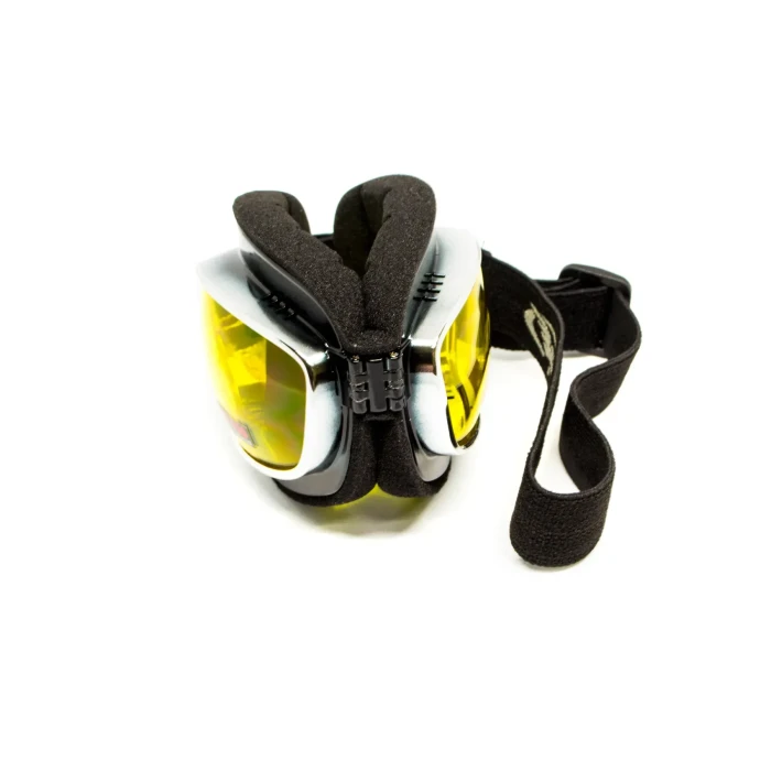 Окуляри захисні з ущільнювачем Global Vision Retro Joe, жовті