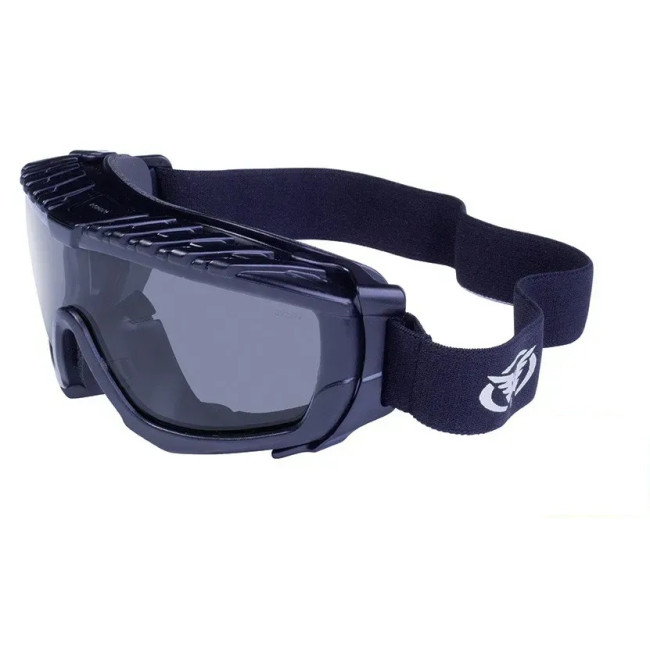 Очки защитные с уплотнителем Global Vision Ballistech-1 (smoke) Anti-Fog, черные