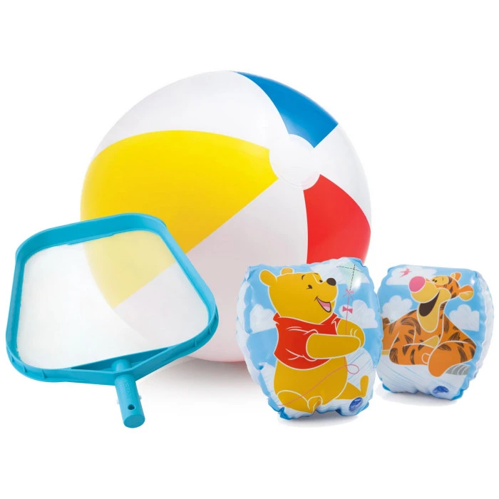 Басейн каркасний прямокутний 18в1 INTEX 26784, 300 x 175 x 80 см + машина для створення бульбашок