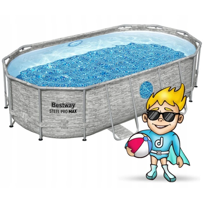 Басейн каркасний Bestway 56714N 427 х 250 х 100 см
