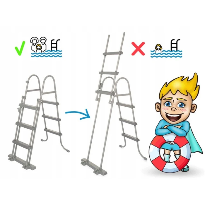 Басейн каркасний Bestway 56714N 427 х 250 х 100 см