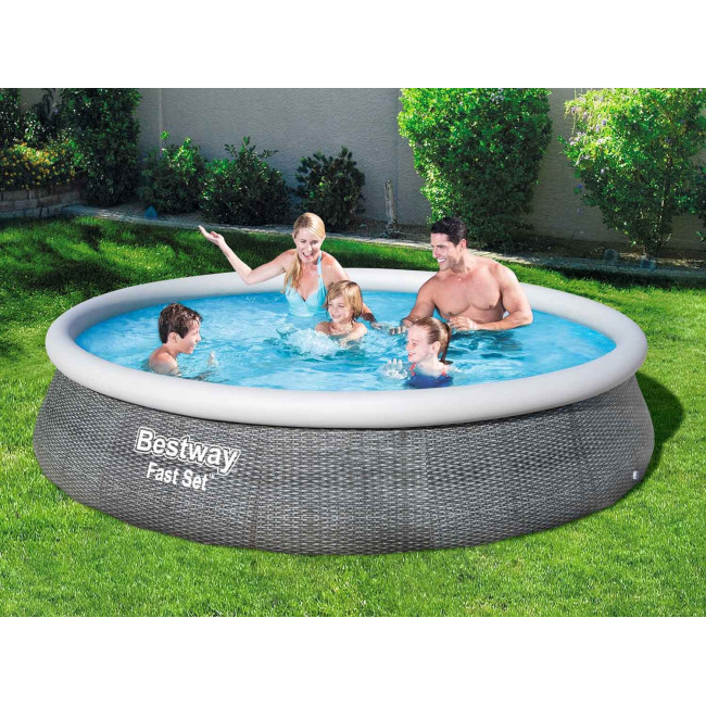 Бассейн надувной 9в1 Bestway 57376, 396 x 84 см