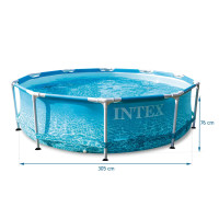 Бассейн каркасный 16в1 Intex 28208 305 x 76 см