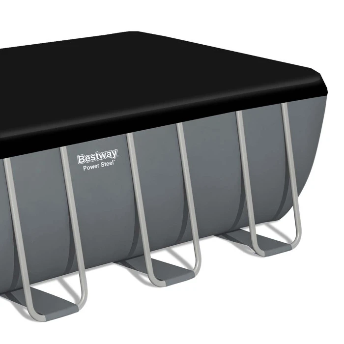 Бассейн каркасный прямоугольный 12в1 Bestway 56670, 488 x 244 x 122 см