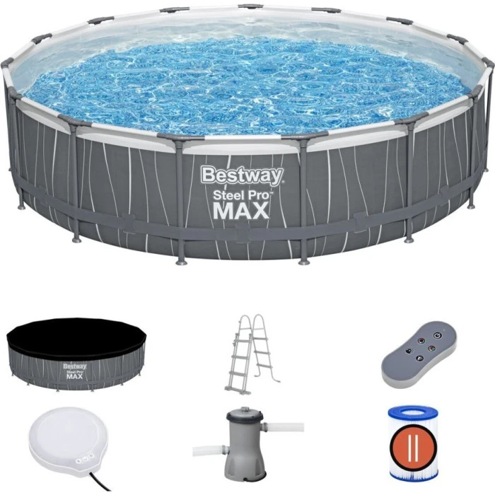 Басейн каркасний BESTWAY SteelPRO 15FT 457 x 107 см