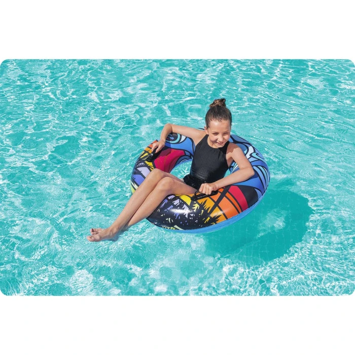 Коло надувне для плавання Bestway 36350 синє, 91 см