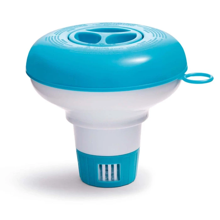 Поплавок-дозатор для бассейна INTEX + многофункциональные таблетки 0,5 кг