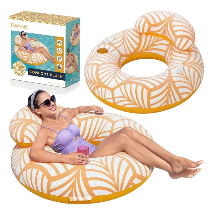 Коло надувне зі спинкою Bestway 43643, 118 см