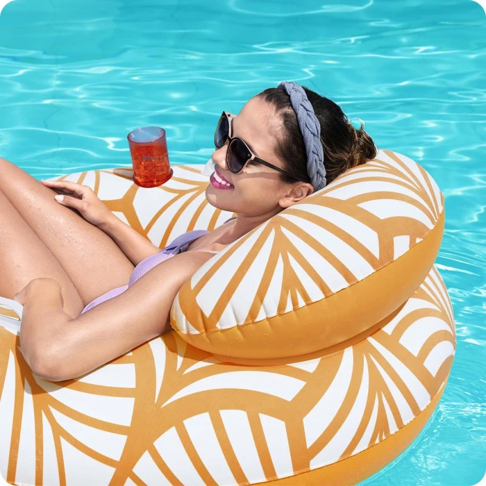 Коло надувне зі спинкою Bestway 43643, 118 см