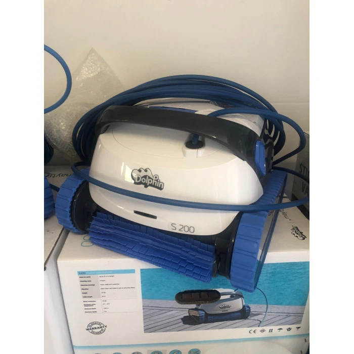 Автоматический очиститель дна и стен Dolphin S200, синий