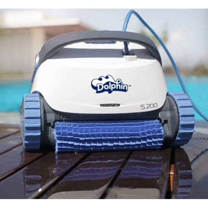 Автоматический очиститель дна и стен Dolphin S200, синий