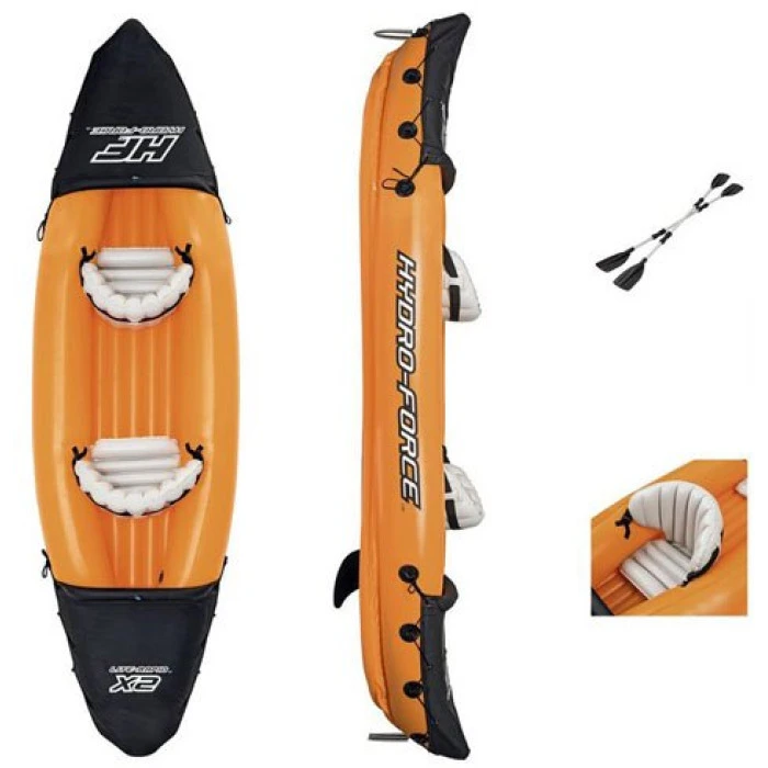 Надувной каяк HYDRO-FORCE Lite Rapid, 321 x 88 x 44 см