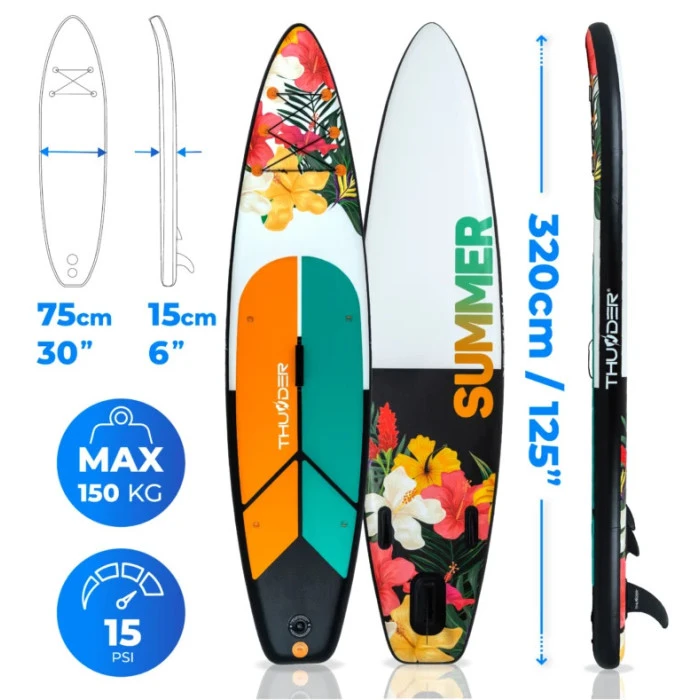 Надувная доска SUP (Сапборд) THUNDER NOX 320