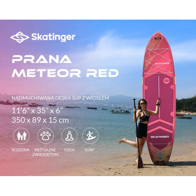 Надувная SUP доска (Сапборд) Skatinger Prana Meteor 350