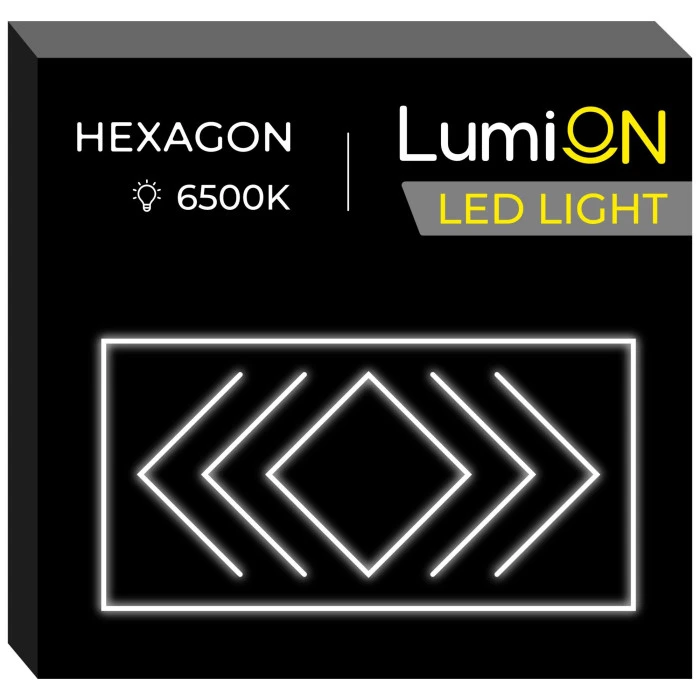 Светильник светодиодный треугольный LumiOn L0-8, 485 x 244 см