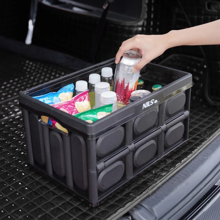 Ящик складаний 2в1 NILS CAMP NCB4005 20 л, чорний