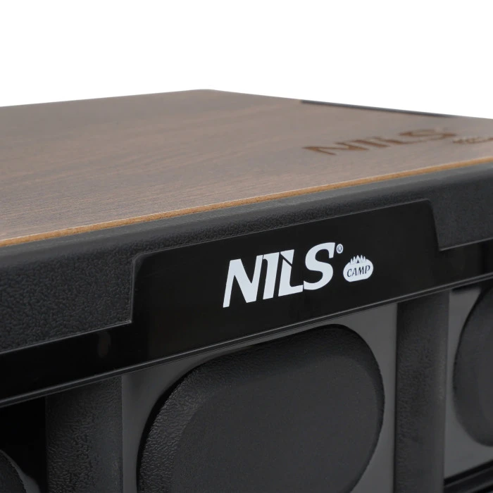 Ящик складаний 2в1 NILS CAMP NCB4005 20 л, чорний