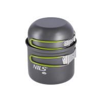 Набор посуды для кемпинга NC1767 XL NILS CAMP серый