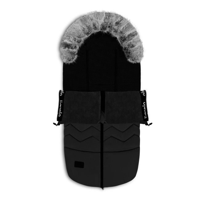 Детский спальный мешок Lionelo FRODE Black Carbon