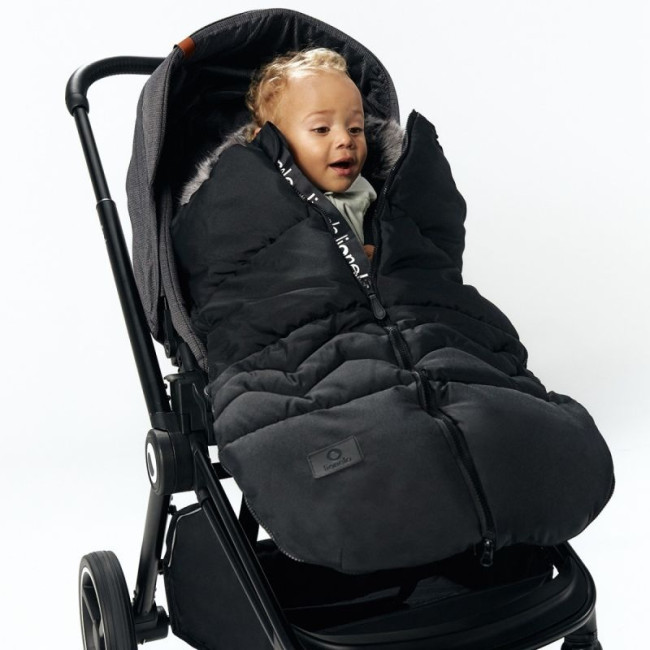 Детский спальный мешок Lionelo FRODE Black Carbon