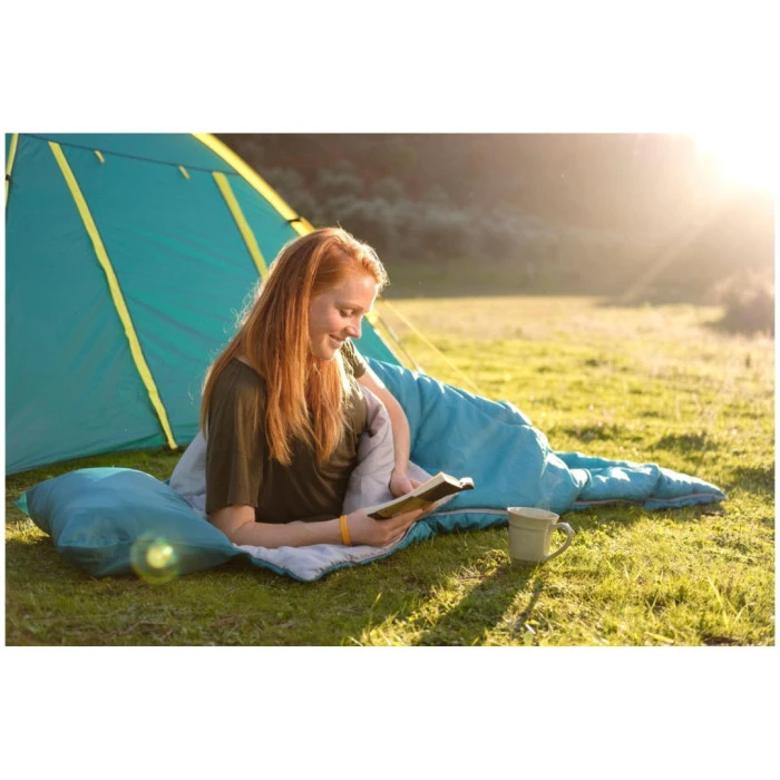 Спальный мешок-одеяло с подушкой BESTWAY Evade 10 – голубой