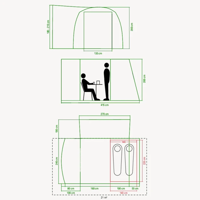 Кемпинговая палатка Coleman Journey Master Pro XL