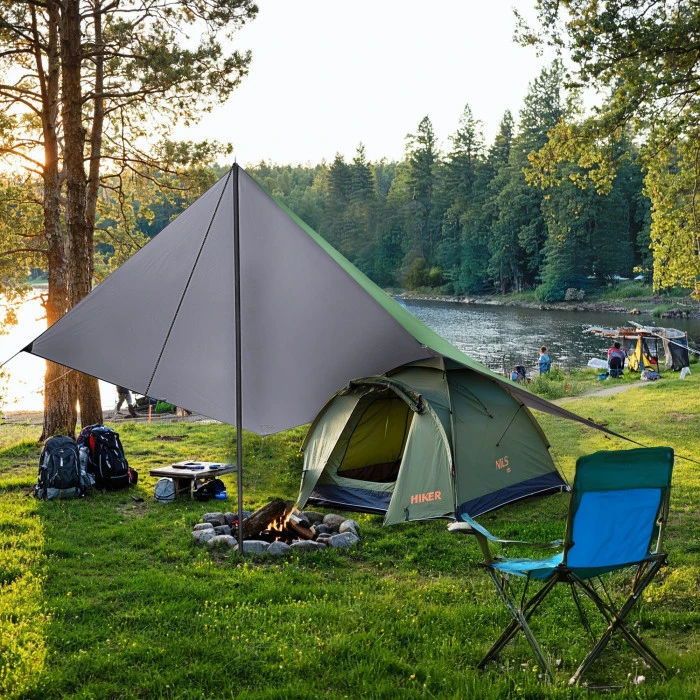 Тент для кемпинга NILS CAMP NC17107 300 х 300 см зеленый