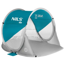 Пляжная палатка NILS POP UP NC3142 серо-бирюзовая