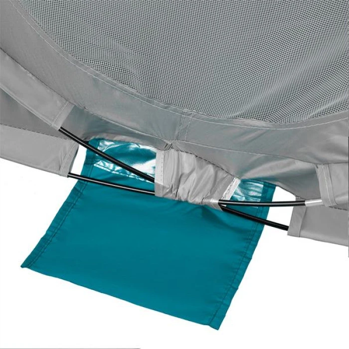 Пляжная палатка NILS POP UP NC3142 серо-бирюзовая